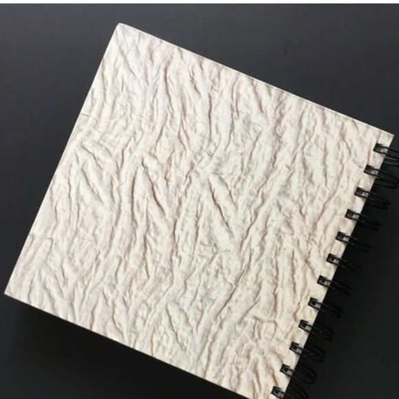 Blank Journal with Boho TasseI & Cluster, Blank Coil Bound Journal, Scrapbook - Picture 4 of 5